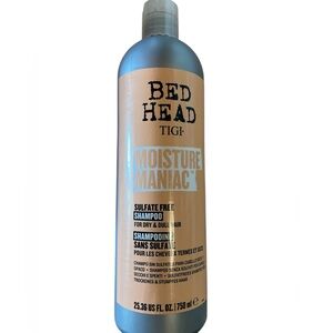 NEW TIGI Bed Head Moisture Maniac Shampoo for dry dull hair, sulfate free 25 oz